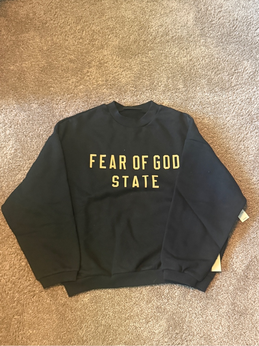 Fear of God Essentials Crewneck Sweater - Black